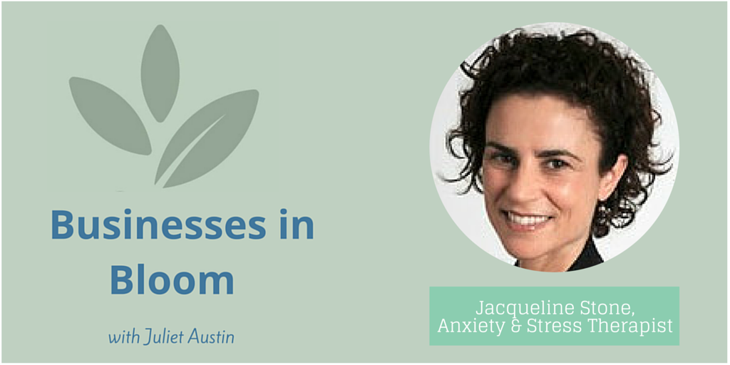 Interview with Anxiety & Stress Therapist, Jacqueline Stone