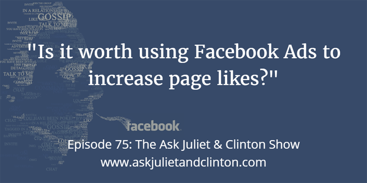 using Facebook Ads to increase page likes