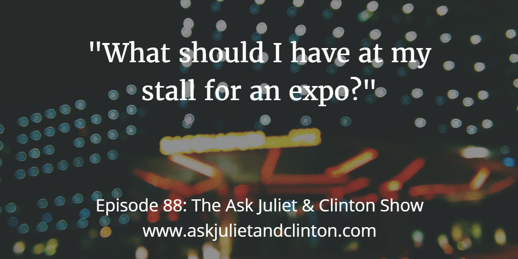 what should you have in your stall for an expo